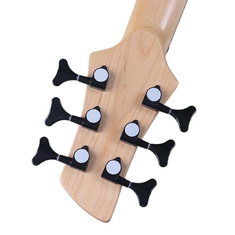 フレットレスベースです。 Amazon | フレットレス 6弦 アクティブ エレキベースギター 43インチ